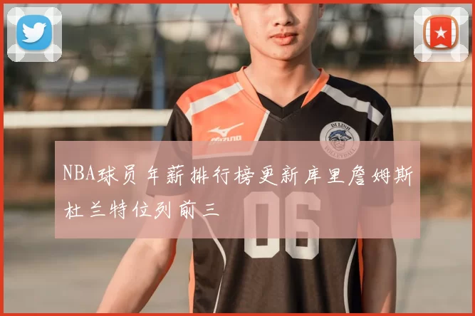 NBA球员年薪排行榜更新库里詹姆斯杜兰特位列前三